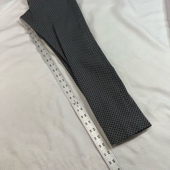 Banana Republic Factory Sloan Fit Blue White Pattern Career Pants - Picture 8 of 8